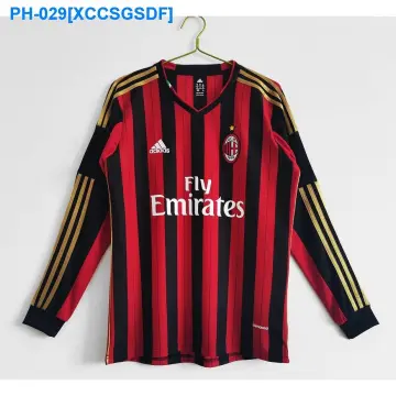 AC Milan 2006-2007 Home Long-Sleeve Football Shirt [As worn by Kaka,  Inzaghi & Maldini]