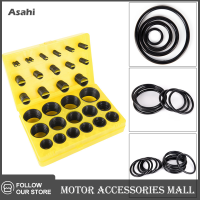 Asahi Motor 386PCS ยาง O Ring O-ring เครื่องซักผ้าซีล Assortment Black สำหรับ carfor Home TOOL