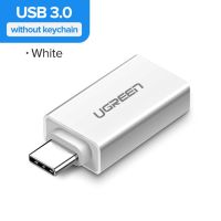 Ugreen USB C อะแดปเตอร์ชนิด C ถึง USB 3.0อะแดปเตอร์ Thunderbolt 3 Type-C อะแดปเตอร์ OTG สายเคเบิลสำหรับ Macbook โปรแอร์ Samsung S10 S9 USB OTG