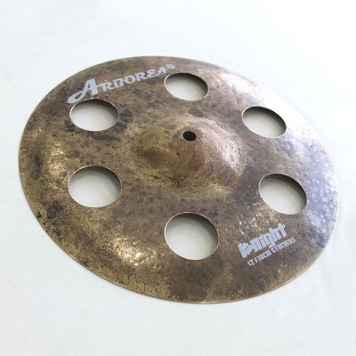 Arborea Stacker Cymbal-Knight Series 8/9/10/12 Inch Bronze Hand Hammered O-zone Splash Cymbals For Drummers