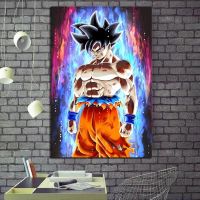 Goku อะนิเมะโปสเตอร์รูปภาพ HD พิมพ์ผนังศิลปะผ้าใบจิตรกรรมตกแต่งบ้านห้องรูปที่ 40x60 เซนติเมตร (ไม่มีกรอบ)