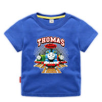 Thoma-S Lesure ฤดูร้อนผ้าฝ้าย100% เสื้อยืดกับแสงชายหญิงแขนสั้น Lesure เด็กท็อปส์เด็ก