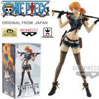 Figure ฟิกเกอร์ งานแท้ 100% แมวทอง Banpresto One Piece วันพีซ เดอะมูฟวี่ เต็มพิกัดสลัดจอมลุย วันพีช Flag Diamond Ship Nami นามิ อนิเมะ มังงะ manga โมเดล