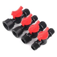 1pc 1/2" 3/4" Threaded Mini Ball Valve Hi-Quality Garden Water Connectors Drip Irrigation Valve Hose Switch Water Controllers