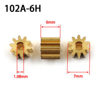 10ครั้ง7มิลลิเมตรเส้นผ่าศูนย์กลางทองแดงเกียร์ Nonstandard 102A 0.6เมตรทองเหลืองโลหะมอเตอร์ปีกนกชิ้นส่วนซ่อมฮาร์ดแวร์อุปกรณ์ DIY