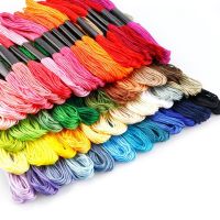 24/36/50 Colors Cross stitch thread Embroidery Thread Floss Sewing Skeins Craft DIY Bracelet braided embroidery thread