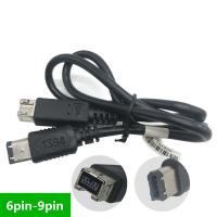 【❈】 Infinityclicks FireWire 9 Pin To 6pin FireWire 800 To FireWire 400 9 Pin/pin IEEE สายสีดำ0.6M