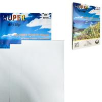 กระดาษโฟโต้ SUPER ผิวมัน ขนาด A4 100 แผ่น