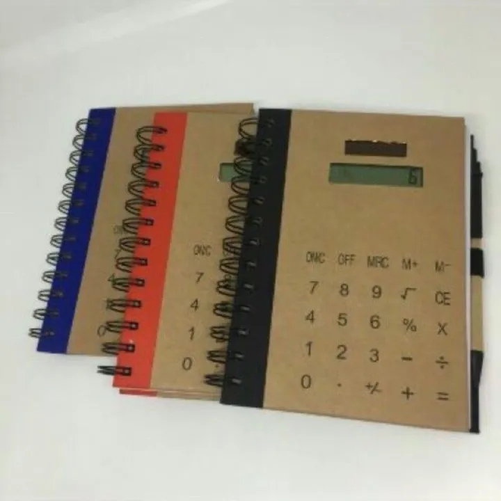 Notebook with calculator w stake notes | Lazada PH