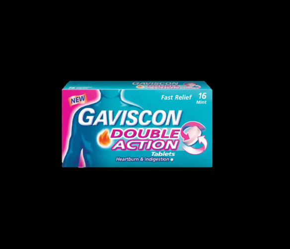 Gaviscon Double Action Tablets 16s | Lazada