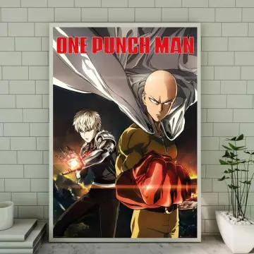  One Punch Man Anime Poster Speed O' Sound Sonic Cool Aesthetic  Modern Wall Decor Art Graphic Print Picture Japanese Bedroom Home Living  Room Anime Fan Cool Wall Decor Art Print Poster