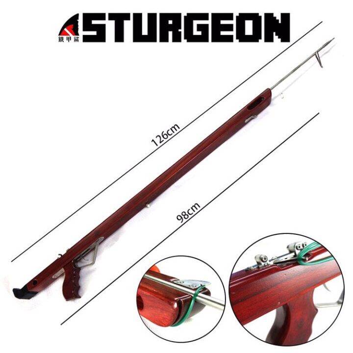 Armored shark deepsea ejection fish gun shooting fish arrow diving