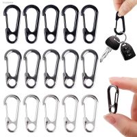 ✓ 5/10PCS Aluminum Alloy D-ring Locking Carabiner Outdoor Hanging Hook Buckle Water Bottle Buckle Keychain Spring Snap Clip Hooks