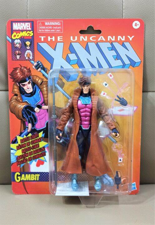 Hasbro Marvel Legends Retro Gambit | Lazada