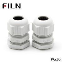 PG25 M22x1.5 Nylon Plastic IP68 waterproof solar cable entry white cable gland