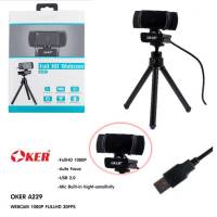 Webcam OKER รุ่น A229 กล้อง เว็บแคม