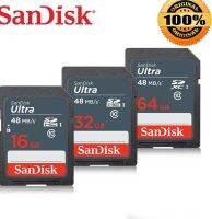 SANDISK ULTRA SDHC CLASS 10 ขนาดความจุ 19 / 32 / 64 GB สินค้าใหม่ของแท้มีประกันศูนย์ทุกชิ้น