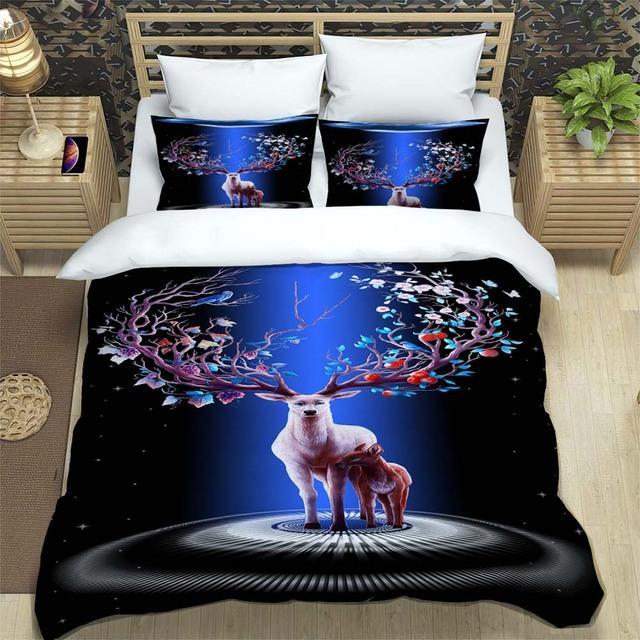 deer-fashion-cartoon-3d-printed-bedding-queen-bedding-set-customized-king-size-bedding-set-soft-and-comfortable