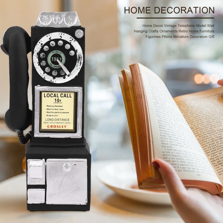 home-decor-vintage-telephone-model-wall-hanging-crafts-ornaments-retro-home-furniture-figurines-phone-miniature-decoration-gift