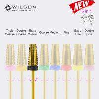 5 in 1 (Fastest Remove Acrylics or Gels) - WILSON Carbide Nail Drill Bit