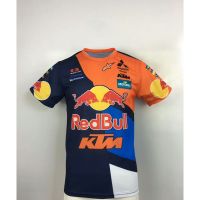 2022 New Red Bull Racing T-shirt MOTOGP Motorcycle Riding Short Sleeve KTM Quick Dry Breathable Rider Motorcycle T-shirt Men