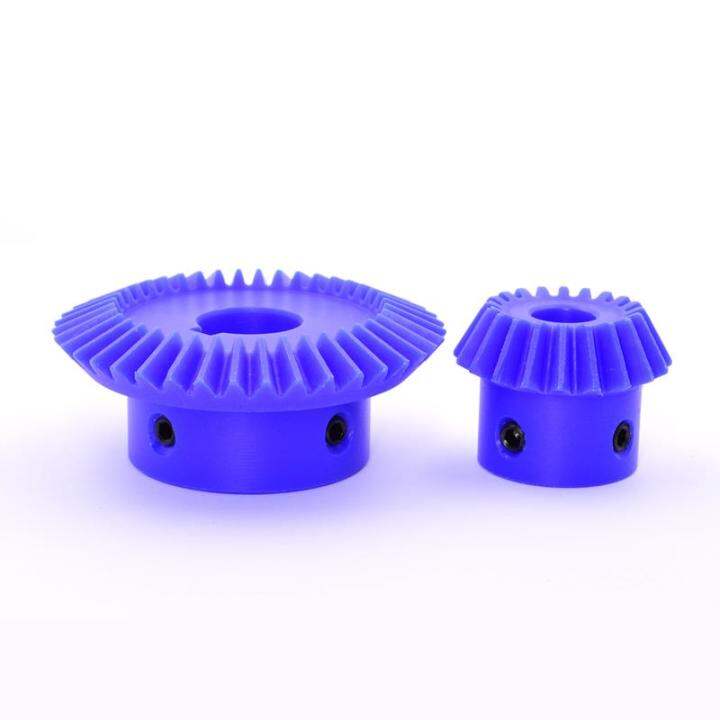 1 2 nylon bevel gear 1 /1.5 /2 90degree drive plastic bevel gear