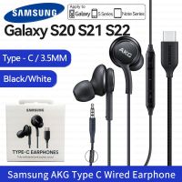 Samsung AKG Type USB C Earphones EO IG955 In-ear Mic 3.5 MM Headphones Wired Headset For Galaxy S23 S22 S21 Ultra Note 20 Tipo