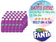 Thùng 24 chai nước ngọt FANTA nho 300ml Lốc 6 chai nước ngọt FANTA nho