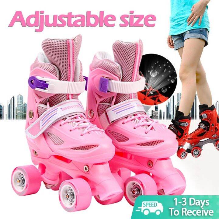 Roller Skates Penny Board Long BanWei DoubleRow Adjustable Roller