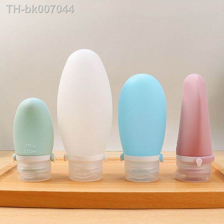 Shampoo Silicone Bottle Travel Refillable Bottles Silicone 30ml 60ml 90ml Aliexpress
