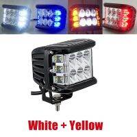 Auto Triple Side Lighted Work Light Dome Light Burst Flashing Light Headlight Spotlight Strobe Light LED Auto Supplies