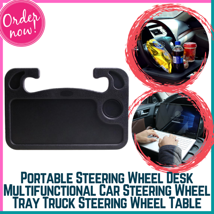 Portable Steering Wheel Desk Multifunctional Car Steering Wheel Tray
