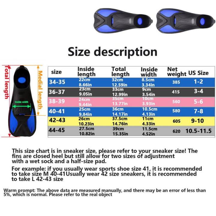 lightweight-scuba-fins-anti-skid-swim-fins-travel-size-short-flipper-professional-swimming-and-diving-equipment-short-swim-fins-suitable-for-adult-men-and-women-generous