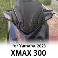 สำหรับ Yamaha XMAX 300 2023รถจักรยานยนต์กระจก XMAX300อุปกรณ์เสริม X-MAX300 X-MAX กระจกด้านหน้าลม D Eflector ยามอลูมิเนียม