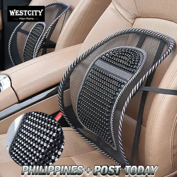 Universal Car Seat Lumbar Support, Mesh Ventilated Cushion Pad