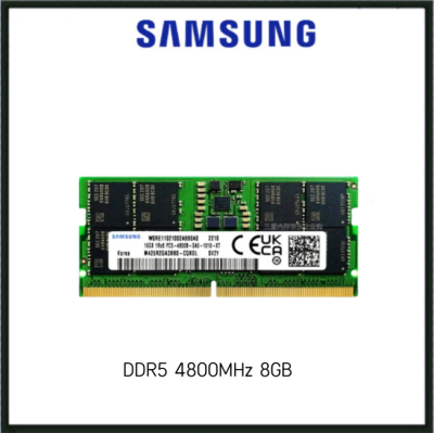 Samsung RAM 8GB DDR5 4800MHz SODIMM Laptop Memory