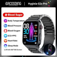 【LZ】 2023 Blood Glucose Smart Watch Men ECG PPG Heart Rate Blood Pressure Health Watches IP68 Waterproof Smartwatch Women For Xiaomi