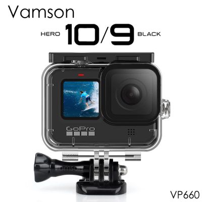 For Go Pro Hero 11 10 9 for Gopro10 9 Black Accessories Waterproof Case Diving Housing Cover Protective Shell Underwater Box