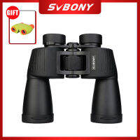 Svbony SA204 10x50 กล้องส่องทางไกล Long Range Day Night Vision Bak4 FMC กันน้ำ Porro Prism มุมมองกว้าง กล้องส่องทางไกลทรงพลังสำหรับดาราศาสตร์ ดูดาว ดูนก กิจกรรมกลางแจ้ง