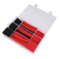 270Pcs 3: 1 Shrink Ratio Dual Wall Adhesive Lined Heat Shrink Tubing Tube 6 Size 2 Color KIT