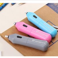 Electronic Eraser Adjustable Mechanical Electric Rubber Eraser Pencil Refill Stationery Highlights for Sketch Drawing Tools