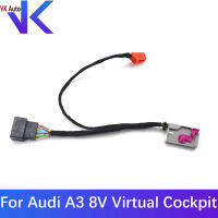 สำหรับ Audi A3 8V Virtual pit LCD Instrument Adapter สายรัด