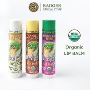 Son dưỡng môi hữu cơ BADGER Lip Balm USDA Organic