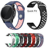 22มม. สายซิลิโคนสำหรับ Garmin Fenix 55 Plusapproach S60 Quatix 5 Forerunner 935สายนาฬิกาติดตั้งง่าย Fit Watchbands