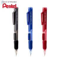 หัวยางลบแบบเป็นตะกั่วอัดขึ้นรูปด้านข้างขนาด0.5มม. ดินสอกด Pentel ของญี่ปุ่น PD255พับเก็บได้เครื่องเขียนอุปกรณ์การเรียนสุดน่ารักคลาสสิก