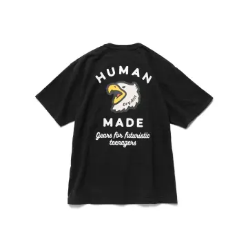 Human Made T Shirt Men Women Polar Bear Eating Fish T-shirt Tees