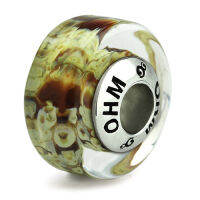 บีดแก้ว มูราโน่ Go Far OHM Murano Glass Bead Charm