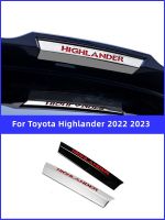 สติกเกอร์แต่งขอบไฟเบรกสูงด้านหลังสำหรับโตโยต้า Highlander 2022 2023อุปกรณ์ตกแต่งภายนอกรถยนต์