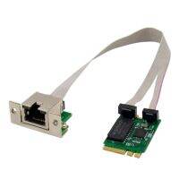 2X M.2 A+E 2.5G Ethernet Adapter 2.5G/1G/100M Multi-Gigabit M.2 Network Card 8125B COM