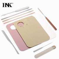 Acrylic Palette Spatula Rod Gel Foundation Eye Shadow Mixing Cream Pigments Stainless Cosmetic Makeup Nail Art Manicure Tool Set Artist Brushes Tools